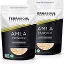 Terrasoul Superfoods Organic Amla Berry Powder (Amalaki), 2 Lbs - 抗酸化ビタミンCが豊富 | 免疫力をサポート