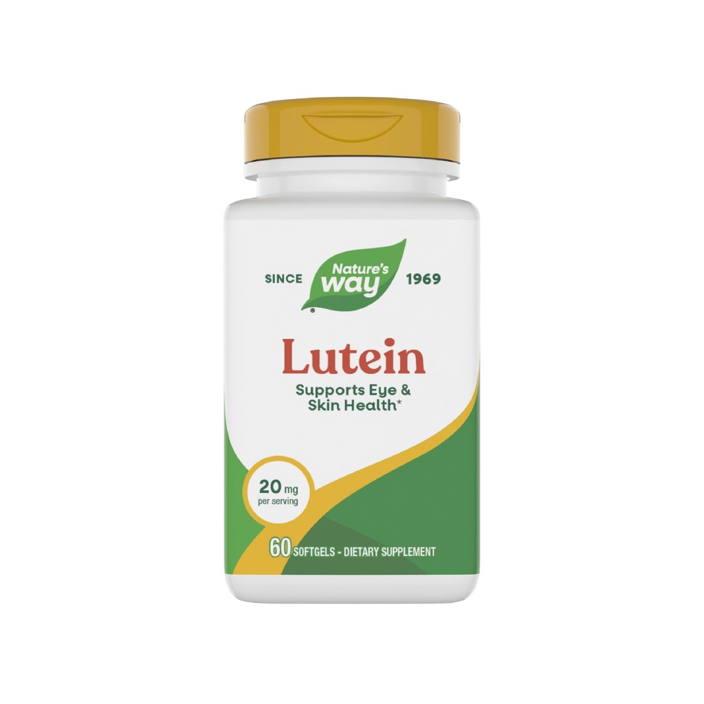 Nature's Way Lutein、サポート目の健康*、60の柔らかいゲル