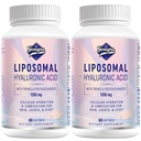 Liposomal の Hyaluronic の酸は 1000mg-high の生物学的に利用できる食事療法の Hyaluronic のカプセルと 200 の mg Tremella の二重強さの皮の加水、接合箇所の潤滑、2 のパックのための多糖類を補います