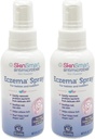 赤ちゃんやトドルのためのSkinSmart Eczemaスプレー, 細菌を除去するので、皮膚は治癒することができます, 4 Ounceスプレー (パック 2) 乾燥剤と生皮のために安全