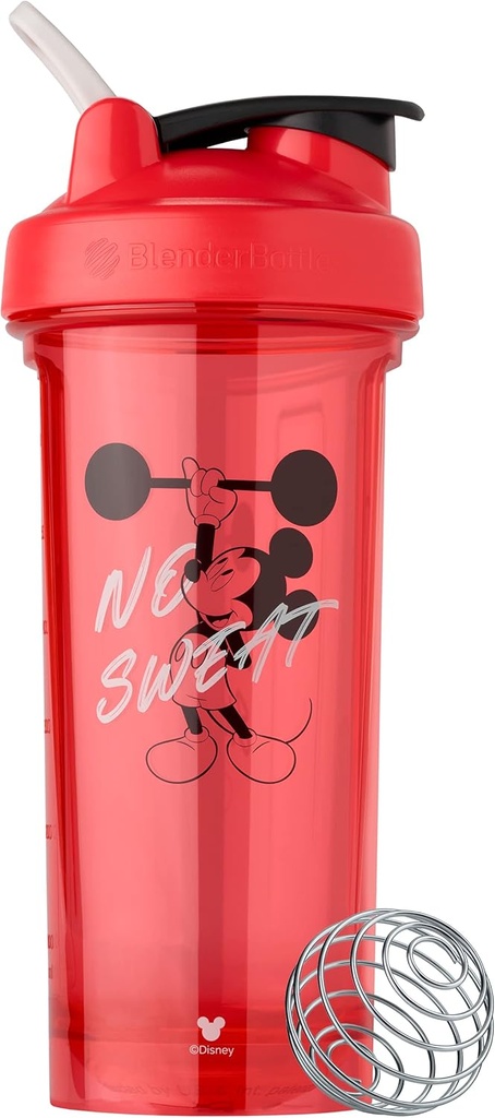 BlenderBottleミッキー&フレンズシェーカーボトルプロシリーズ、タンパク質シェイクスとプレワークアウトに最適、28-オンス(C05115)
