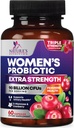 Probiotics for Women Digestive Health Support - 90 Billion CFU Women's Probiotic, 16 Strains, Cranberry, Vaginal Probiotic with Prebiotics, PH, Immune, Urinary, & Feminine Health Support, 60 Capsules