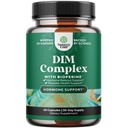 バイオペリンと男性のための純粋なDIMサプリメント - ホルモンバランス&前立腺の健康のための男性のためのDIMエストロゲンブロッカー - ブロッコリーフローレット付きDiindolylmethaneテストステロンコンプレックス - 60カプセル