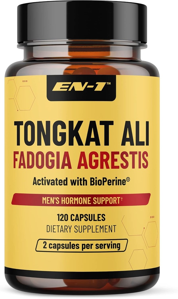 人のためのEN-1のTongkatアリ(Longjack)ファドジャアグレシスとTongkat Aliサプリメント1205mg/人のためのサービング - 120カプセルTonkat-Aliロングジャック