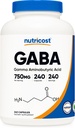 Nutricost GABA (GammaのAminobutyricの酸) 750mg、240のカプセル、240のサービング-非GMOのグルテンフリー