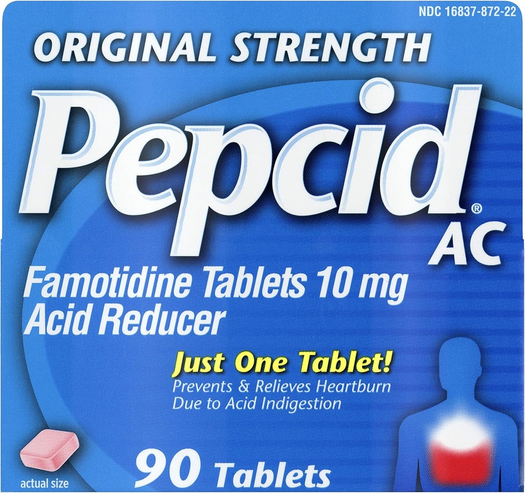 Pepcid AC タブ、90 カウント