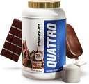 Magnum Nutraceuticals Quattro Whey Protein Powder, チョコレートラブ 2lb – 筋肉の成長と回復のための優れたタンパク質隔離ブレンド
