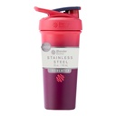 BlenderBottleのスポーツの洗練されたステンレス鋼のシェーカーはワイヤー ウィスク、25-Ounce、Sangria Ombreとびんを絶縁しました–運動選手のための蛋白質の揺れ及び水和し及び適性のEnthusiasts、容易な混合は、握ること容易、飲み物を風邪、ロックできるふた保ちます