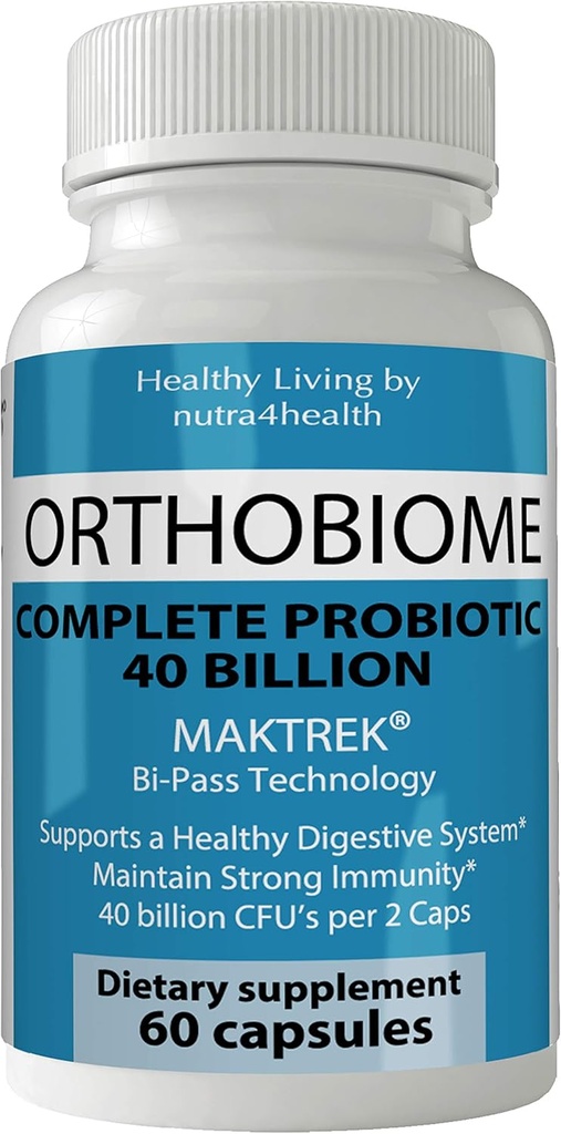Orthobiomeの完全なプロバイオティクスの丸薬の正のBiomeのカプセルの方式のブーストのMetabolismの補足の丸薬は促進し、便秘および平坦性のガスを取り除きます