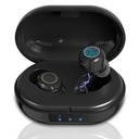 高齢者の聴覚損失のための補聴器、ノイズキャンセレーション付き充電式補聴器、Oval充電ケース付き補聴器、ブラック