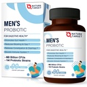 男性のケアの補足、男性の消化および免疫の健康のためのプレバイオティクス及びプロバイオティクスの人のためのNATURE TARGETのプロバイオティクス、60のビリオンCFUs及び14の緊張の棚の馬小屋、Gluten及び大豆は放します(90のタブレット)