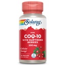 SOLARAYピュアコク10 200mg | ヘルシーハート機能&セルラーエネルギーサポート | ハーブブレンドで強化 | 30 VegCaps