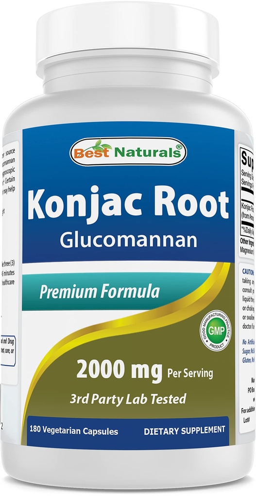 ベストナチュラルコニャックルート2000mg、180カウント
