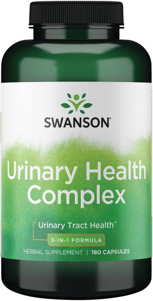 Swansonの尿道の健康の複雑な三重の草の保護尿膀胱の健康サポート180のカプセル