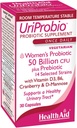 HealthAid UriProbio – プレバイオティクス、クランベリー、D-Mannose、ビタミンD3&B6の50億CFU女性のプロバイオティクス、ビタミンD3&B6 | ウルナリートラクト&消化ウェルネス、酸&Bile耐性、ビーガンをサポート