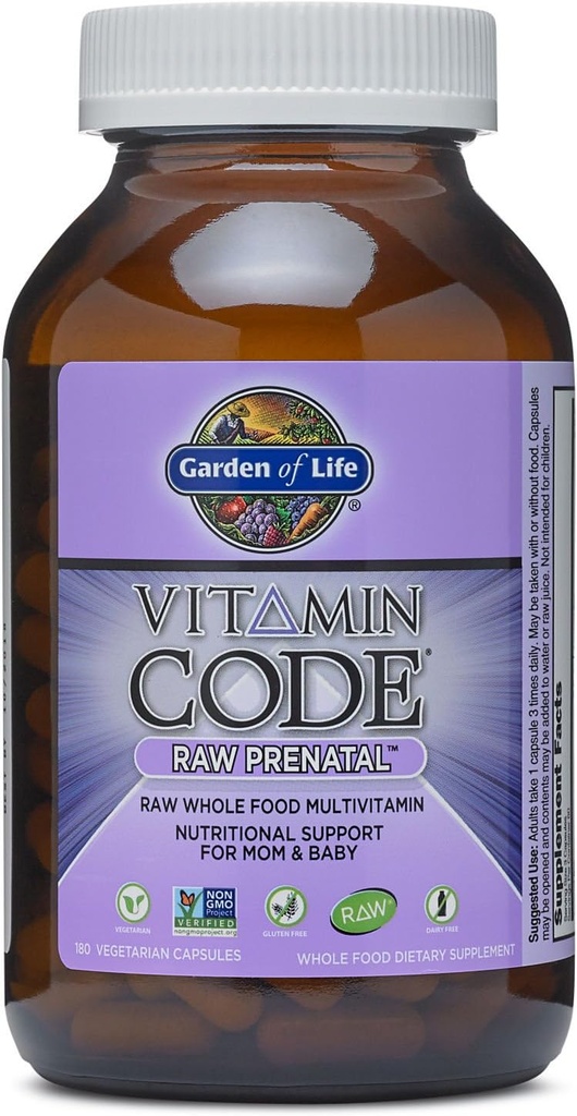 Garden of Life Vitamin Code Raw Prenatal