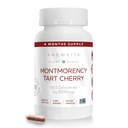 モンモーレンタルタルトチェリー、非GMO、カプセル - CherryPure 50:1コンセントレートeq。 25,000mg - 酸化防止剤&フラボノイド、タルト&筋肉のためのチェリーエキス - 120ベギーカプセル - 4ヶ月の供給