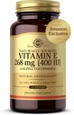 ソルガービタミンE 268 mg(400 IU)、360アルファSoftgels - 天然酸化防止剤、皮膚&免疫システムサポート - 天然由来のビタミンE - グルテンフリーグルテン - 360サービング