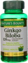 Nature's Bounty Ginkgo Biloba 120 mgのダブル強度 - 100カプセル、2のパック