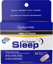 Puritan's Pride Tri-Layered Sleep タブレット、30 カウント