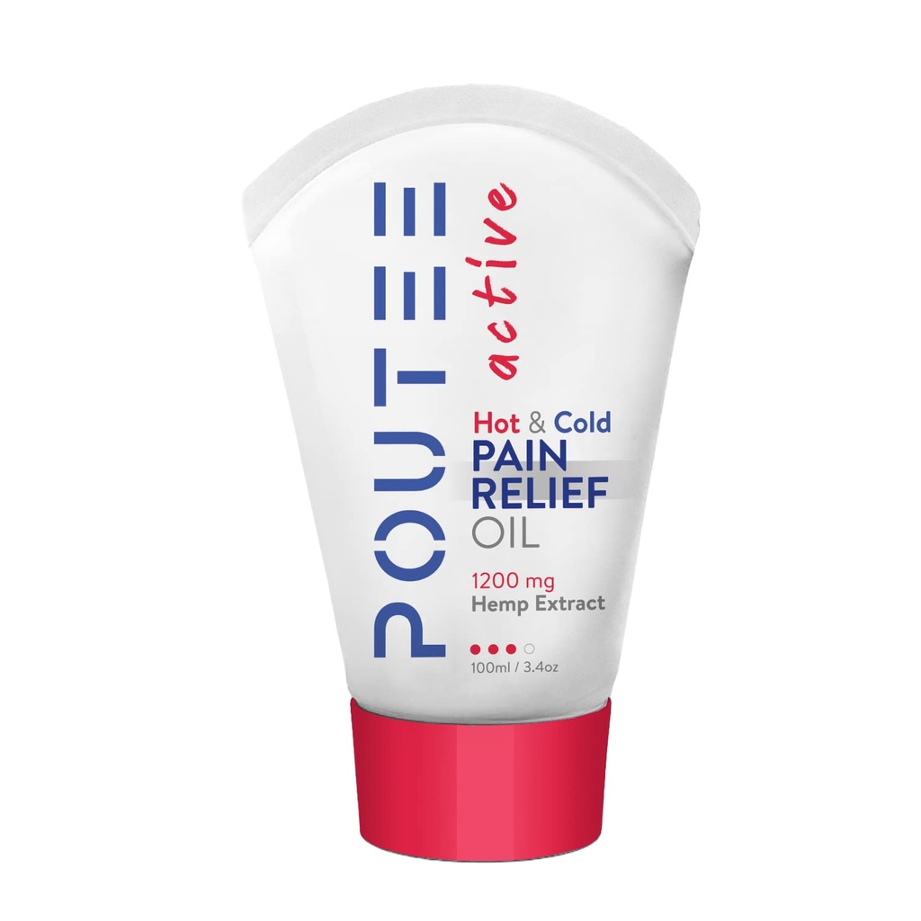 メンタル、キャンボホールおよび自然な麻のオイルのエキスが付いている熱く及び冷たいオイル(3.4oz)-米国で作られる