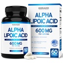 アルファリポイック酸60カプセルを1回当たり600mg - 神経症および心血管の健康(ALAサプリメント)のための強力な酸化防止剤 - サードパーティーテスト、非GMO、グルテンフリー、ビーガン&米国メイド