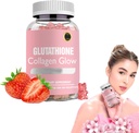 DYALE Glutathione Collagen Glow Gummies,Glutathione Collagen Glow Gummies for Dark Spot,60/120 Pcs Glutathione Collagen Gummies for Women,Korean Collagen Gummies for Dark Spot (1pc), ダークスポット (1pc)