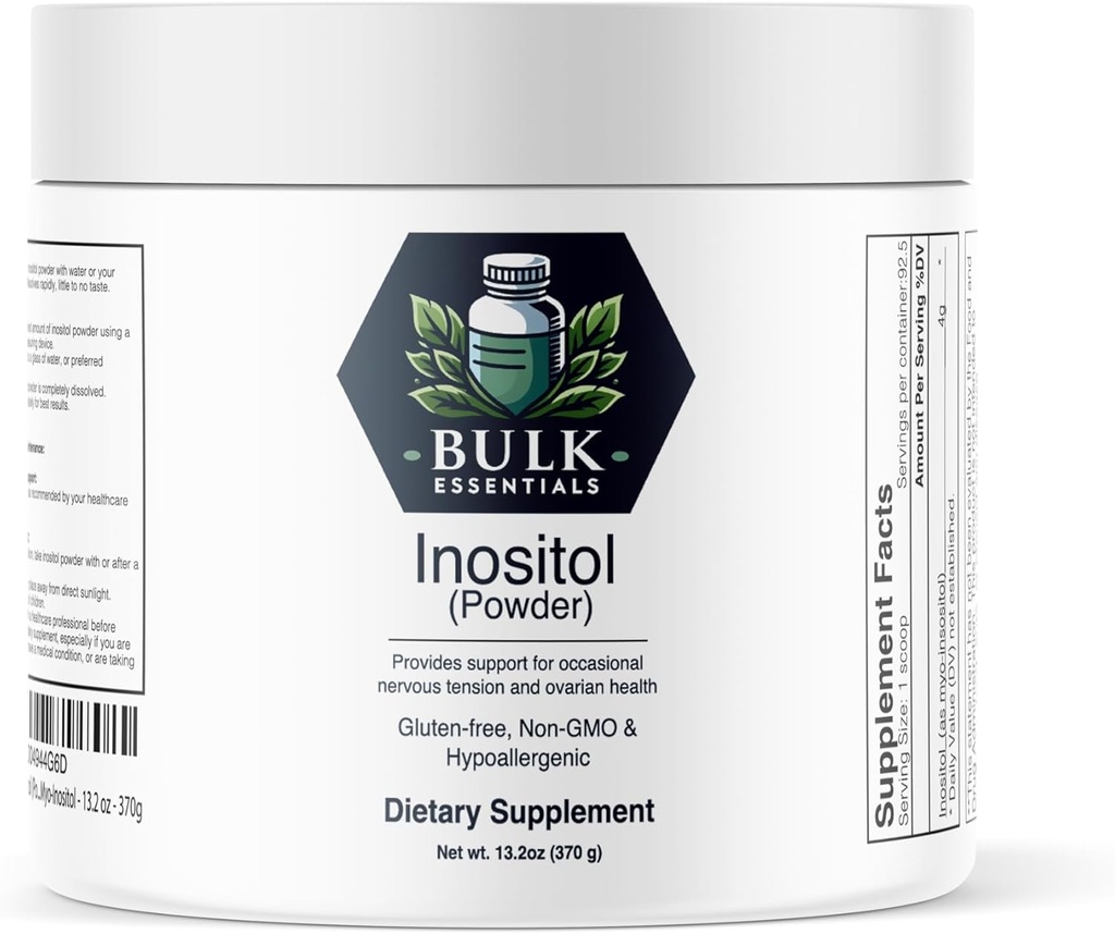 汎用バルクエッセンシャルイノシトール(粉末) - Myo-Inositol - 13.2 oz - 370g