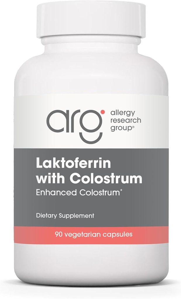 Laktoferrin と Colostrum 90 VegiCaps