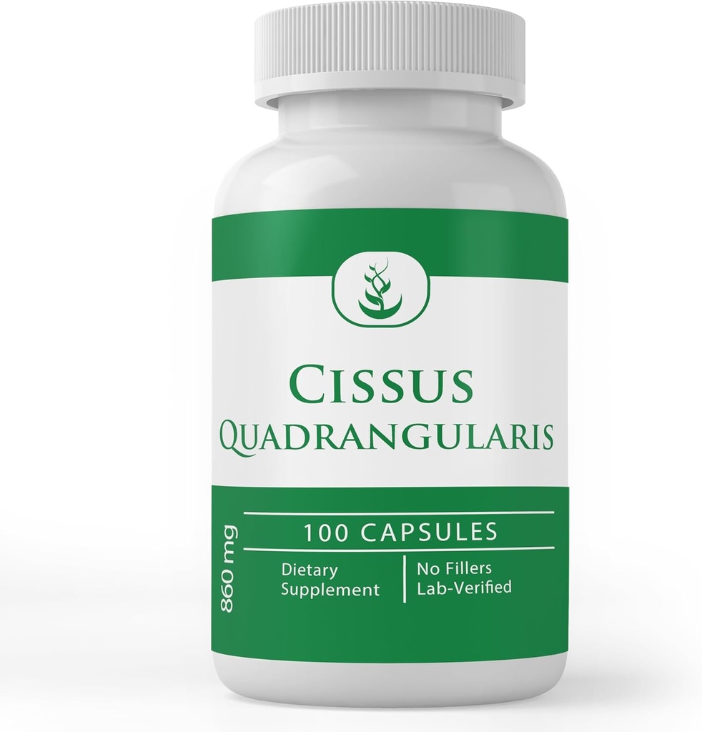 PURE ORIGINAL INGREDIENTS Cissus Quadrangularis, (100 Capsules) Always Pure, No Additives Or Fillers, Lab Verified
