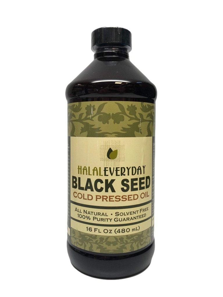 純粋な黒の種子油 - 16 OZ - 100% 純粋でコールドプレス黒の種子 - 非GMOとビーガン - Nigella Sativa