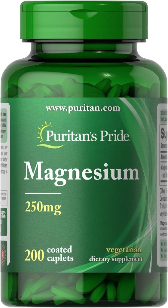 Puritan's Pride Magnesium 250 mg