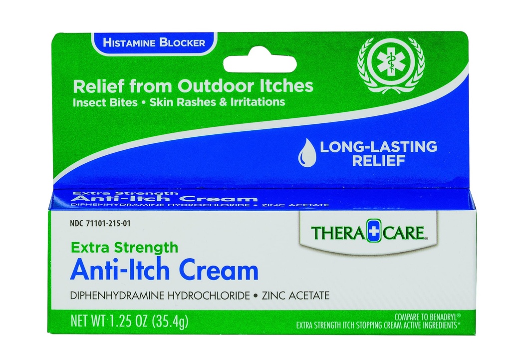 セラケアアンチアイッチクリーム | 強度アップ | アウトドアイッチリリーフ | 1.25 oz