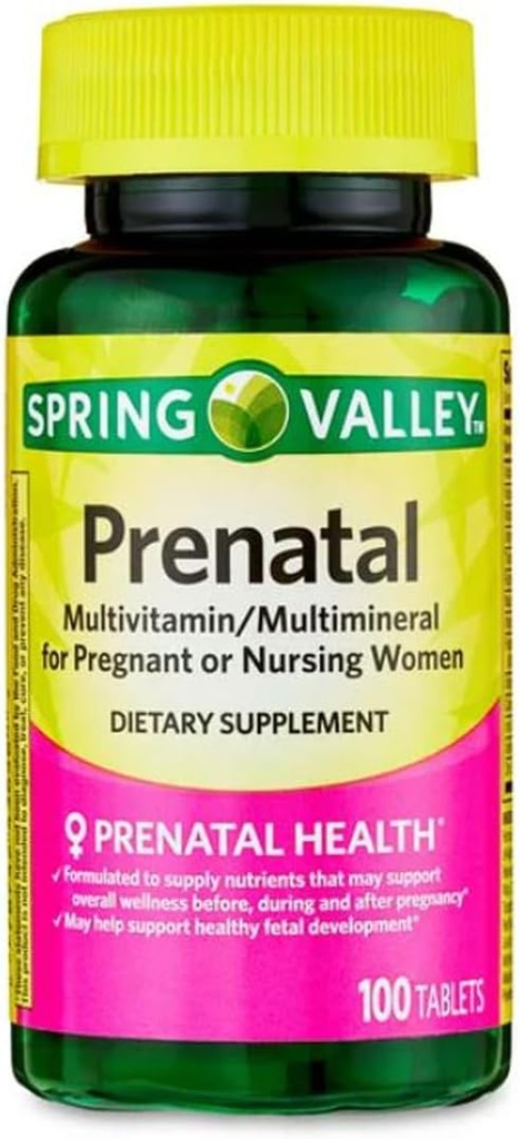 妊婦および看護婦の食事療法の補足のタブレット、100の計算のための出生のMultivitamin/Multimineral