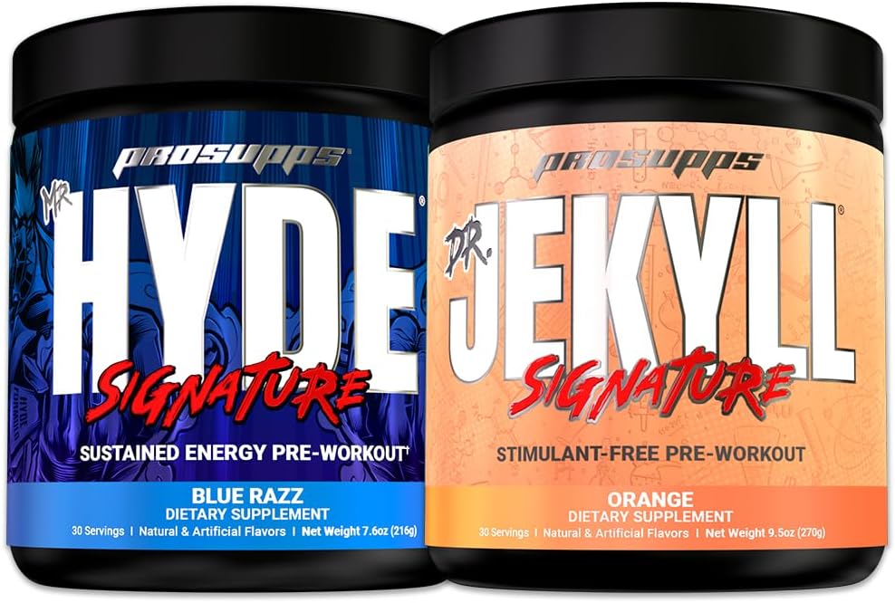 PROSUPPS Mr. ハイド・シグネチャーとJekyllシグネチャープレワークアウトとクレアチン
