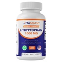 Vitamatic L-Tryptophan 1000mg 120のタブレット(120のタブレット(1のパック) (1本のびん)