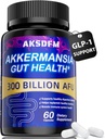 GLP-1の補足-女性及び人のための300億AFU Akkermansia Probiotic、GLP-1の生産のためのAkkermansia Muciniphila、消化器、腸、免疫、高めますガットのライニング機能- 60の計算