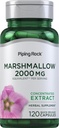 パイピングロックマシュマロルートサプリメント | 2000mg | 120カプセル | ハーブ集中エキス | 非GMO、グルテンフリー