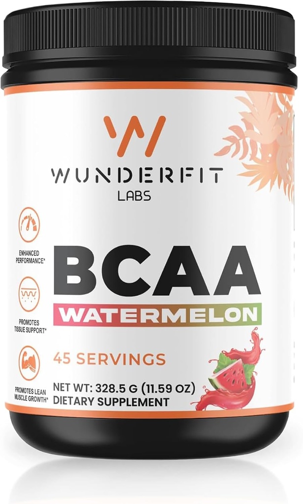 BCAA(スイカ)、パウダー、45サービング
