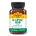カントリーライフRアルファリポ酸コンプレックス300mg - アルファリポ酸270mg & R-リポ酸30mg - 酸化防止サポート - 酵母、トウモロコシ、小麦、大豆、グルテン、牛乳 - アルファリポ酸サプリメント