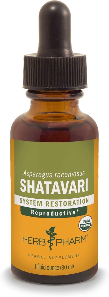 ハーブの Pharm は女性の Reproductive システム サポートのための有機性 Shatavari の液体のエキスを 1 つの Ounce 証明しました
