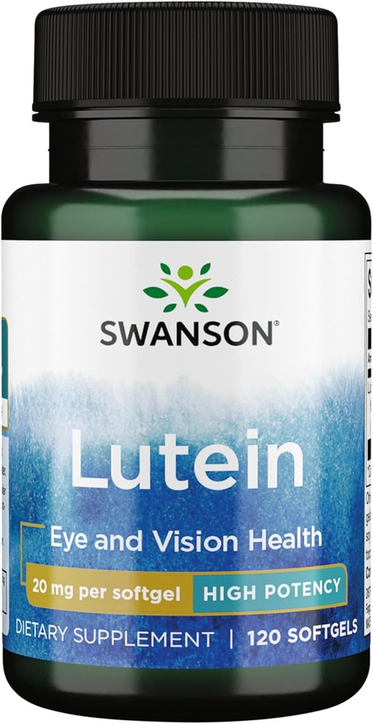 Swanson Lutein 20ミリグラム120 Sgels