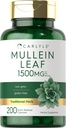 Carlyle Mulleinの葉のエキス1500mg   200のカプセル  Verbascumsの 非GMOのグルテンフリーの補足