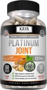 Kaya Naturalsプラチナ - 自然はバイオペリン、グルコサミン、ボスウェリア、健康な抗酸化特性、ターメリッククルクミン1334mg - 60カプセルを作った