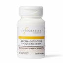 Integrative Therapeutics Alpha-Glycosyl Isoquercitrin - 細胞の健康のためのケルセチンサプリメント & 抗酸化パスウェイサポート* - セルの整合性をサポート* - ビーガン&乳製品フリー - 60カウント(60のサービング)