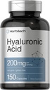 ホルバハチヒアルロン酸サプリメント | 200mg | 150カプセル | 非GMO・グルテンフリーサプリメント