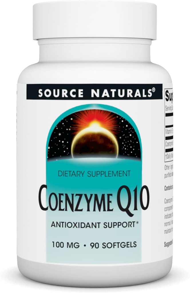 源の自然な Coenzyme Q10 の酸化防止サポート心、頭脳、免除及び肝臓サポートのための 100 の mg* - 90 の Softgels