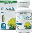 VH 栄養 RHODIOLA | Rhodiola Rosea サプリメント | 3% Salidrosides 標準化エキス | 60 簡単・スワローカプセル