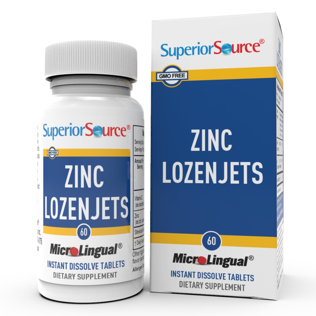 優秀な源の亜鉛Lozenjets -免疫システム サポート補足-トレースのミネラル補足の援助システム及び機能-女性のための亜鉛補足- 60の即刻の分解のタブレット