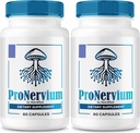 (2パック) ProNervium - ProNerviumアドバンストNerveヘルスサプリメント、ProNervium Nerveサポートダイエットピル、ダイナミックライフスタイルのためのオールナチュラルフォーミュラ、プロNerviumパスタレビュー(120カプセル)